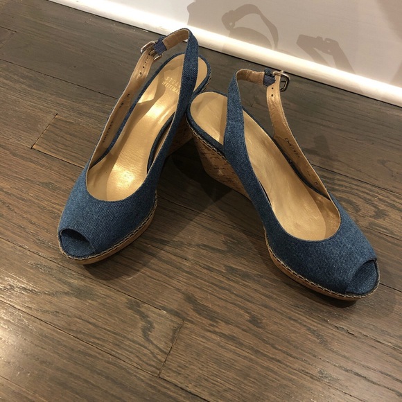 Stuart Weitzman Jean Riveria Wedge - Picture 1 of 4